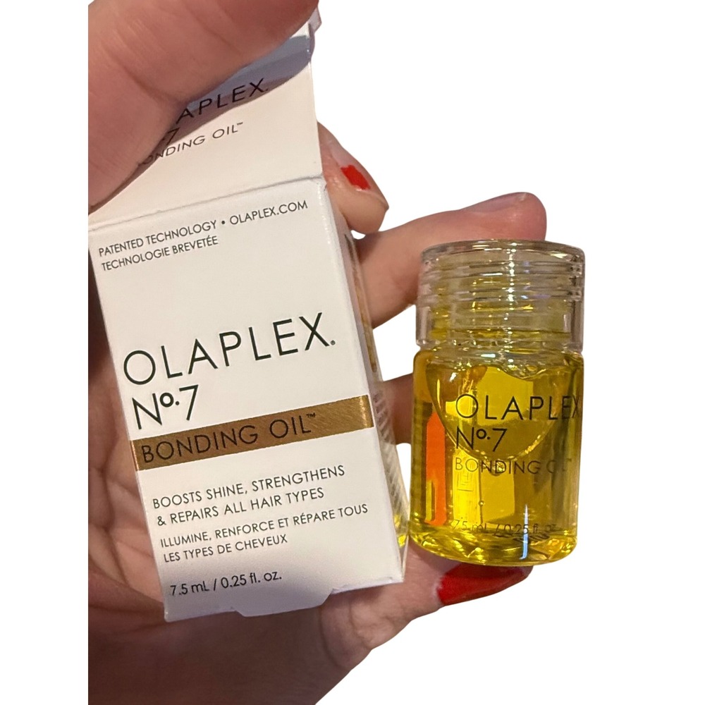 Olaplex No. 7 Bonding Oil Hair Oil Travel Size 7.5mL 0.25 oz Frizz Shine Repair
